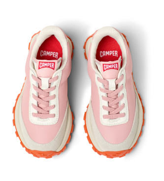 Camper Drift Trail leather shoes pink