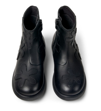 Camper Botines de Piel Twins negro