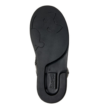 Camper Botins em pele Twins preto