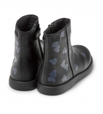 Camper Stivaletti Duet Twins in pelle nera