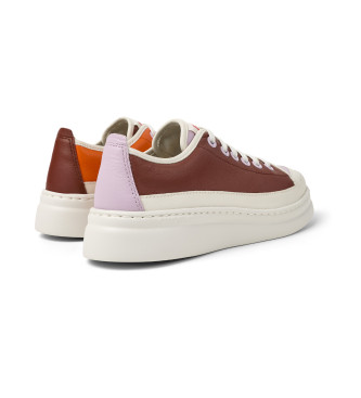 Camper G3D Runner Up Lederschuhe rot, orange