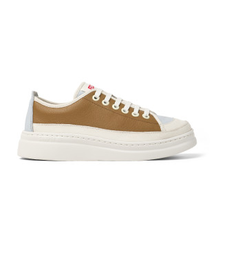 Camper G3D Runner Up Leder Turnschuhe braun, beige