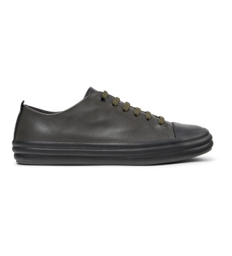 Camper Zapatillas de Piel Hoops negro