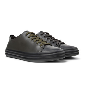 Camper Zapatillas de Piel Hoops negro