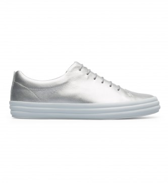 Camper Trainers Hoops silver
