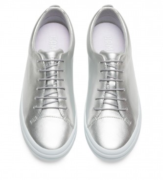 Camper Trainers Hoops silver