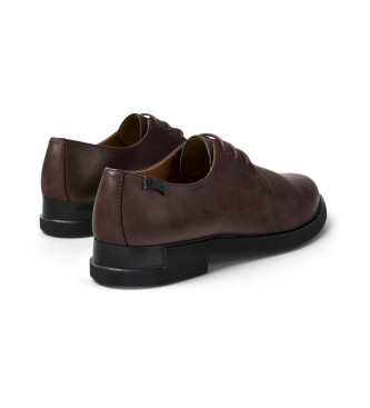 Camper Chaussures en cuir bordeaux Iman 