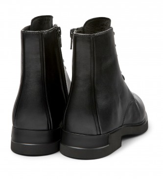 Camper Iman Ankle Boots i lder svart