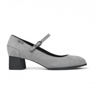 Camper Chaussures en cuir Katie gris