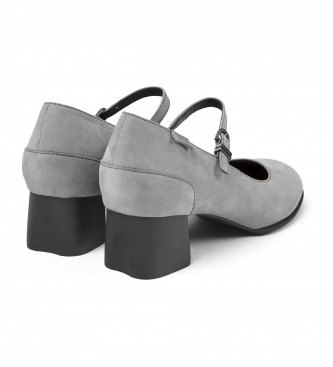 Camper Katie Leather Shoes grey