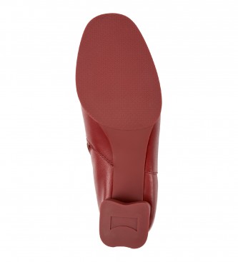 Camper Katie Leather Ankle Boots vermelho - Altura do salto 5,1cm