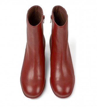 Camper Botines de piel Katie burdeos