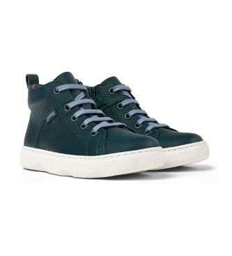 Camper Kiddo Leather Sneakers green