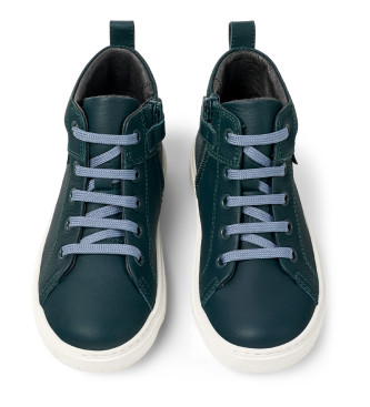 Camper Kiddo Leren Sneakers groen