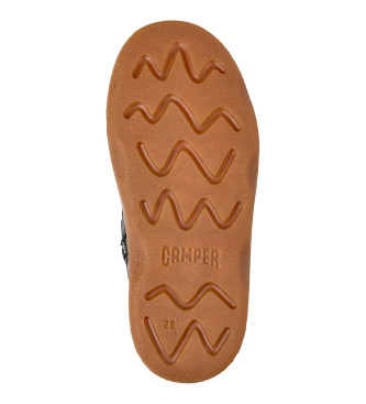 Camper Botins de couro Kiddo preto