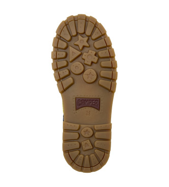 Camper Mocassins en cuir  lacets Bobo multicolore