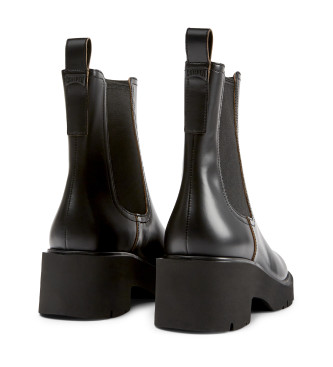 Camper Botins de couro Milah preto