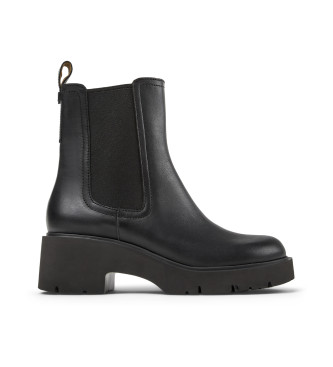 Camper Milah leather ankle boots black 