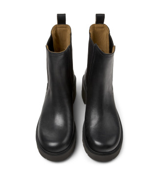 Camper Milah leather ankle boots black 