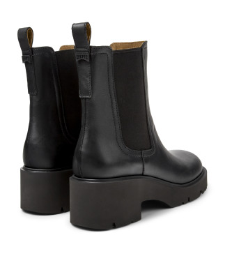 Camper Milah leather ankle boots black 