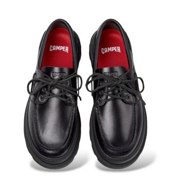 Camper Mocassins de pele Brutus+ preto