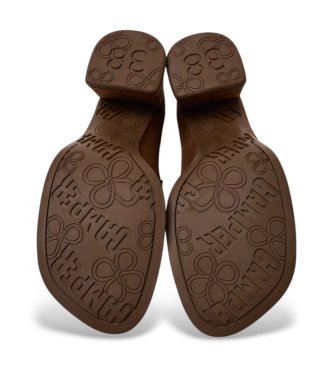 Camper Kora brown leather loafers