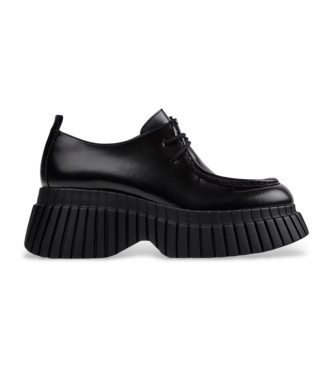 Camper Pixi BCN mocassins en cuir noir