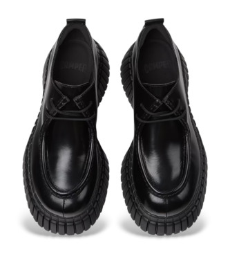 Camper Pixi BCN mocassins en cuir noir