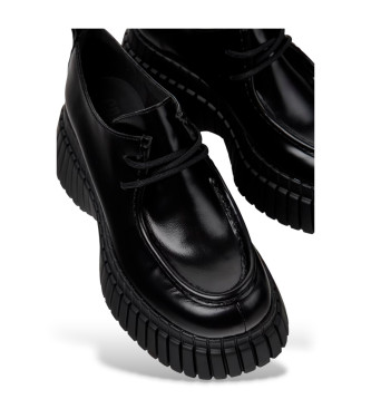 Camper Pixi BCN mocassins en cuir noir