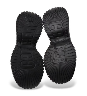 Camper Pixi BCN mocassins en cuir noir