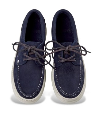 Camper Mocassins en cuir Runner Four navy