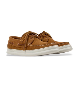 Camper Mocassins en cuir Runner Four marron clair
