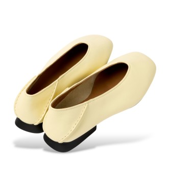 Camper Leather Moccasins Casi Myra yellow