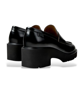 Camper Mocassini in pelle nera Milah