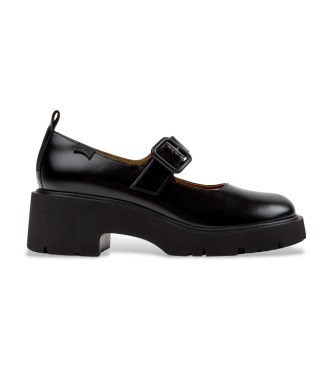 Camper Milah Leather Ballerinas black