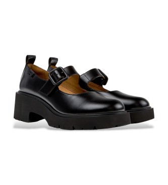 Camper Milah Leather Ballerinas black