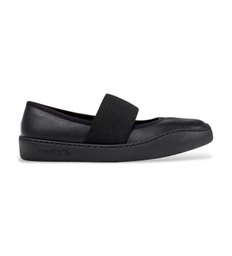 Camper Peu Touring leather ballerinas black