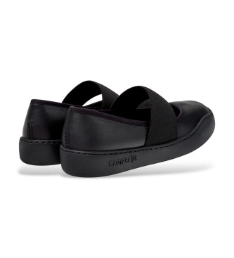Camper Peu Touring leather ballerinas black