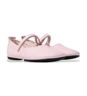 Camper Leather Ballerinas Right Nina pink