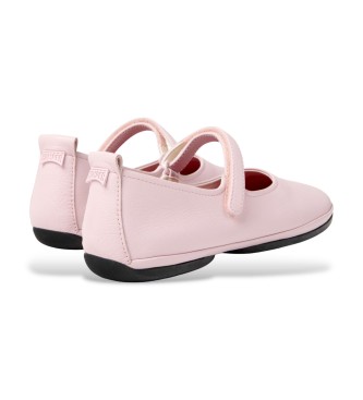 Camper Leather Ballerinas Right Nina pink