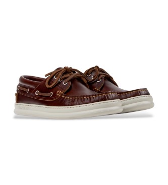 Camper Mocassins en cuir Runner Four marron