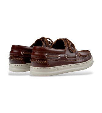 Camper Mocassins en cuir Runner Four marron