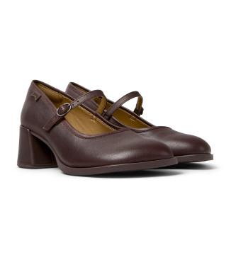 Camper Kora burgundy leather shoes