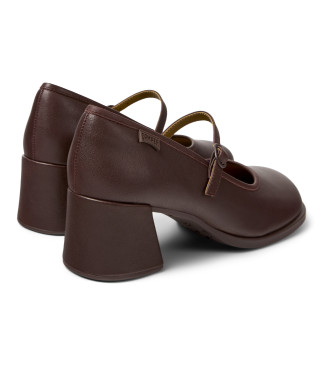Camper Kora burgundy leather shoes