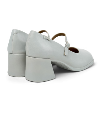 Camper Grey Kora Leather Shoes