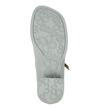 Camper Grey Kora Leather Shoes