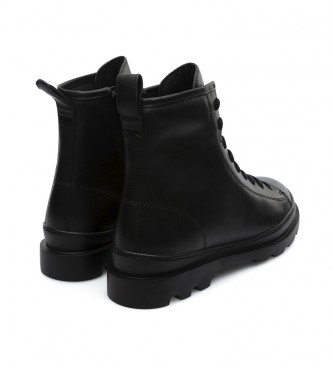 CAMPER Black Brutus leather boots