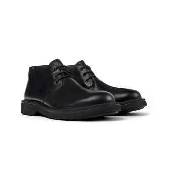 Camper Botines de piel Norman negro 