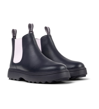 Camper Lilac Norte leather ankle boots