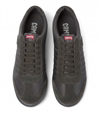 Camper Chaussures en cuir Pelotas XL gris